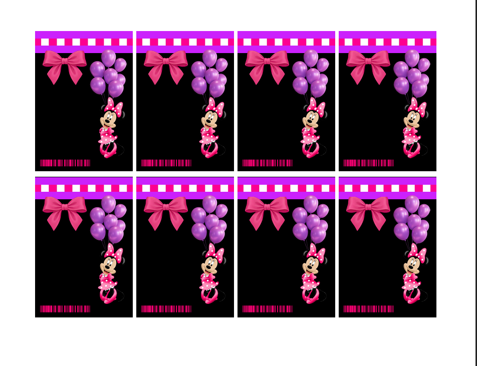 Minnie Mouse ID Badges - VIP Party Badge, All Access Birthday Party Favor, Self-Editing | D.I.Y. Editable Text INSTANT Download Printable